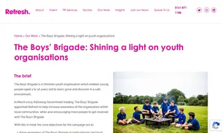 Preview of the The Boys’ Brigade Case Study