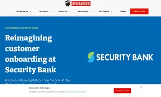 Preview of the Security Bank Case Study