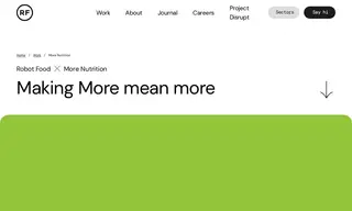 Preview of the MORE Nutrition Case Study
