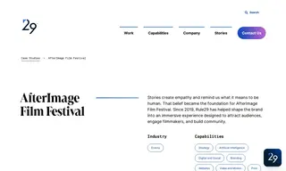 Preview of the AfterImage Film Festival Case Study
