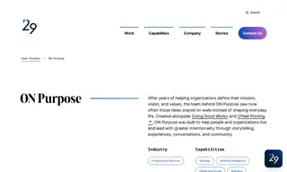 Preview of the On Purpose Case Study