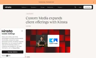 Preview of the Custom Media Case Study