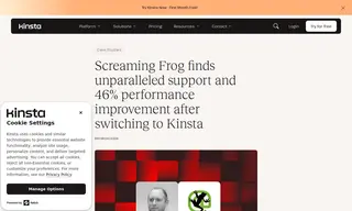 Preview of the Screaming Frog Case Study