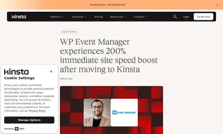 Preview of the WP Event Manager Case Study