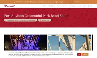 Preview of the Fort St. John Centennial Park Band Shell Case Study