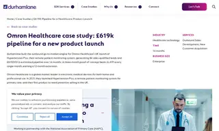 Preview of the Omron Healthcare Case Study