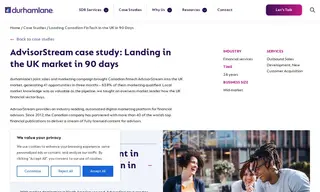 Preview of the AdvisorStream Case Study