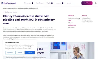 Preview of the Clarity Informatics Case Study