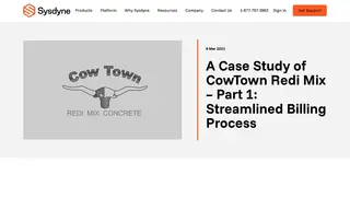 Preview of the CowTown Redi Mix Case Study