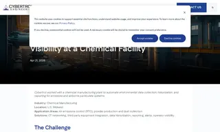 Preview of the Chemical Manufacturing Facility Case Study