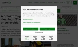 Preview of the Corex (earlier Corenso) Case Study