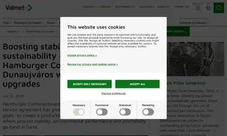 Preview of the Hamburger Containerboard Dunaújváros Case Study