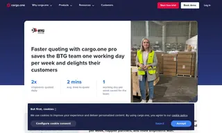 Preview of the BTG Internationale Spedition GmbH Case Study