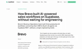 Preview of the Brevo Case Study