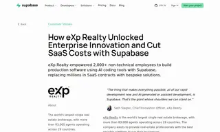 Preview of the eXp Realty Case Study