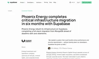 Preview of the Phoenix Energy Case Study
