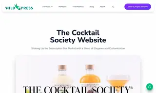 Preview of the The Cocktail Society Case Study