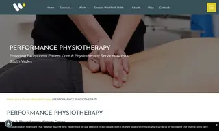 Preview of the Performance Physiotherapy Case Study