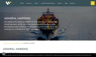 Preview of the Admiral Harding Ltd Case Study