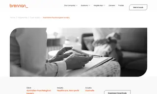 Preview of the Australian Psychological Society Case Study