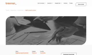 Preview of the Digital Property Lender (leading Non-bank Lending Specialist) Case Study