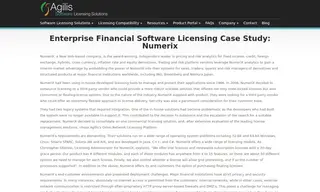 Preview of the NumeriX Case Study