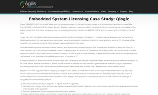 Preview of the QLogic Case Study