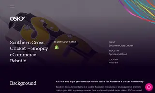 Preview of the Southern Cross Cricket Case Study