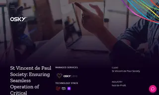 Preview of the St Vincent De Paul Society Case Study