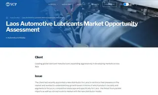 Preview of the Leading Global Lubricant Manufacturer Case Study
