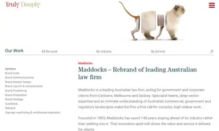 Preview of the Maddocks Case Study