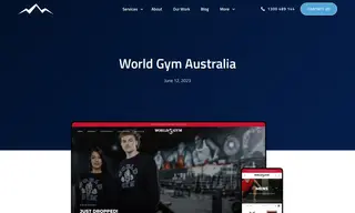 Preview of the World Gym Australia Case Study