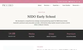 Preview of the NIDO Early School Case Study