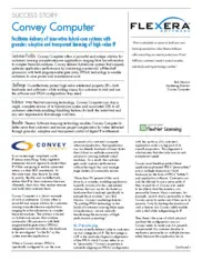 Preview of the Convey Computer Case Study