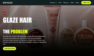 Preview of the Glaze Hair Case Study
