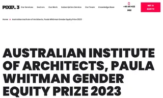 Preview of the Australian Institute of Architects Case Study