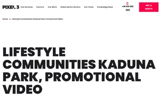 Preview of the Lifestyle Communities Kaduna Park Case Study