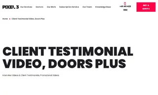 Preview of the Doors Plus Case Study