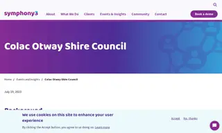 Preview of the Colac Otway Shire Council Case Study
