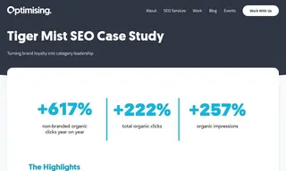 Preview of the Tiger Mist Case Study