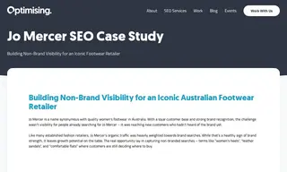 Preview of the Jo Mercer Case Study