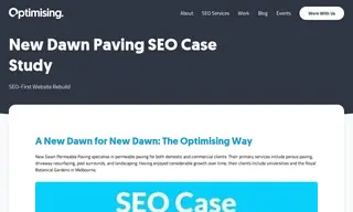 Preview of the New Dawn Paving Case Study