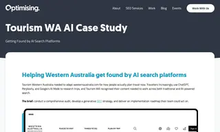 Preview of the Tourism Western Australia Case Study