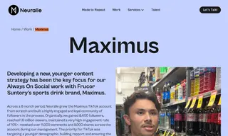 Preview of the Maximus Case Study