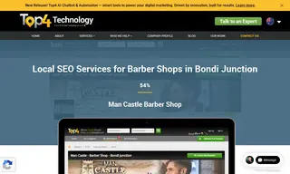 Preview of the Man Castle Barber Shop Case Study
