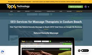 Preview of the Natural Remedy Massage Case Study