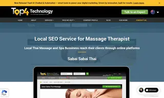 Preview of the Sabai Sabai Thai Massage Case Study