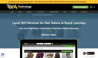 Preview of the Mietta's Salon Case Study