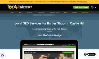 Preview of the H&H Men's Hair Design Case Study