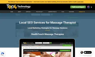 Preview of the HealthTouch Massage Therapies Case Study